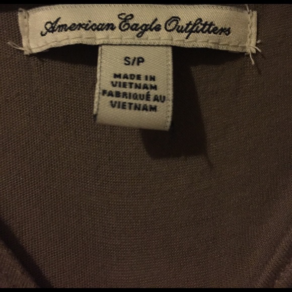 SOLD AE American Eagle Gray Tank Top Small - Picture 3 of 4