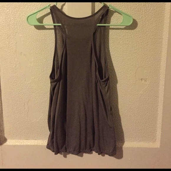 SOLD AE American Eagle Gray Tank Top Small - Picture 4 of 4