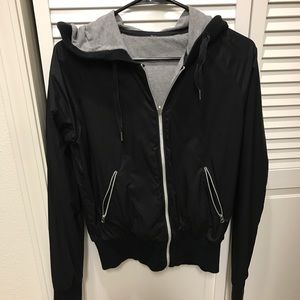 Reversible Black & Gray Lululemon Jacket