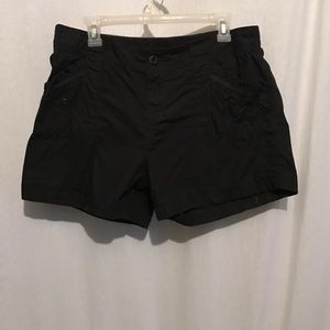 Maternity black shorts