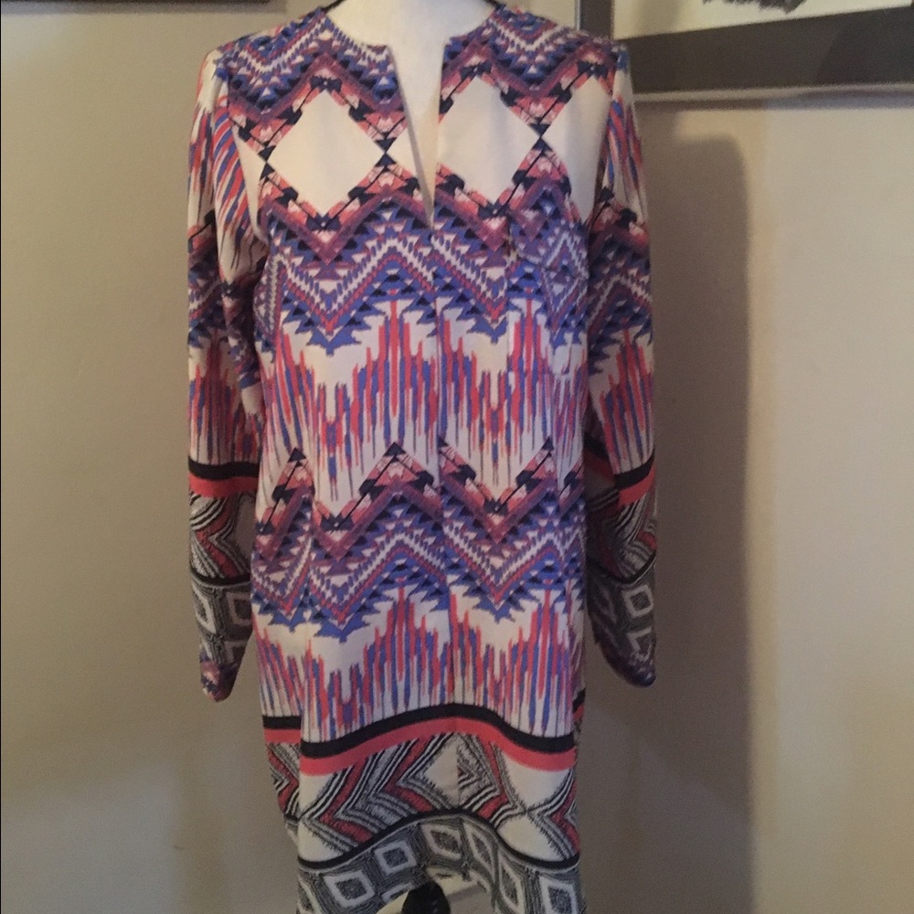 Aztec Shift Dress