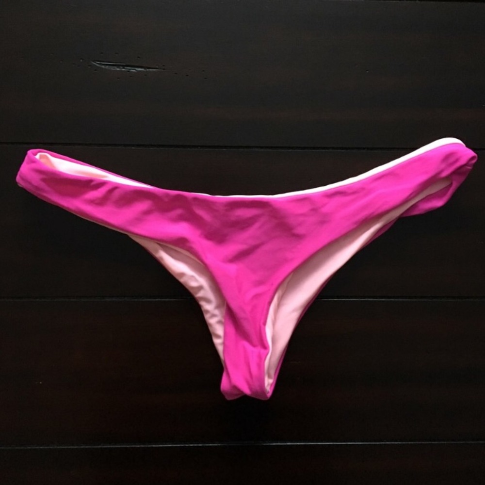 Pink Zennor Bikini Bottoms