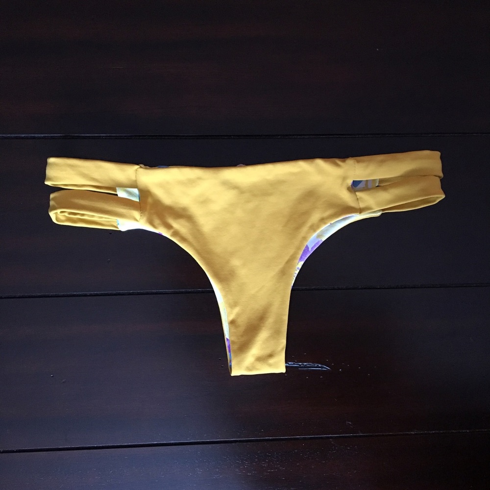 San Lorenzo double strap bikini bottom
