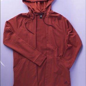 NEW Adidas Comfort Cover Up French Terry Hoodie