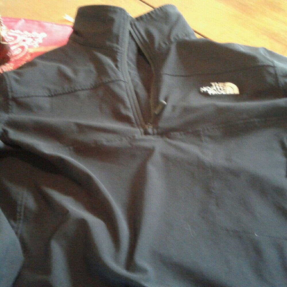Pullover jacket, black North face