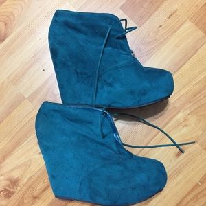 Seafoam Green Booties!