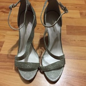 Silver glittery Heels!