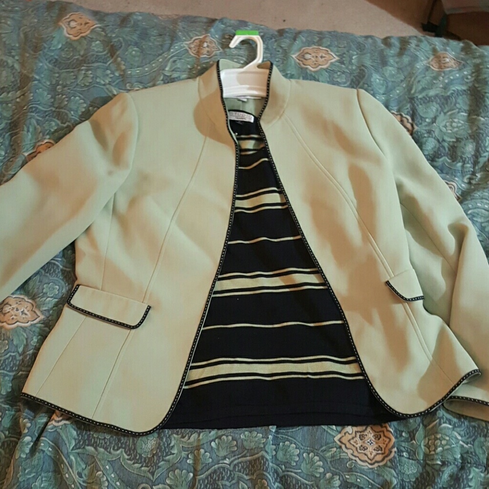 Suit jacket and dressy tank