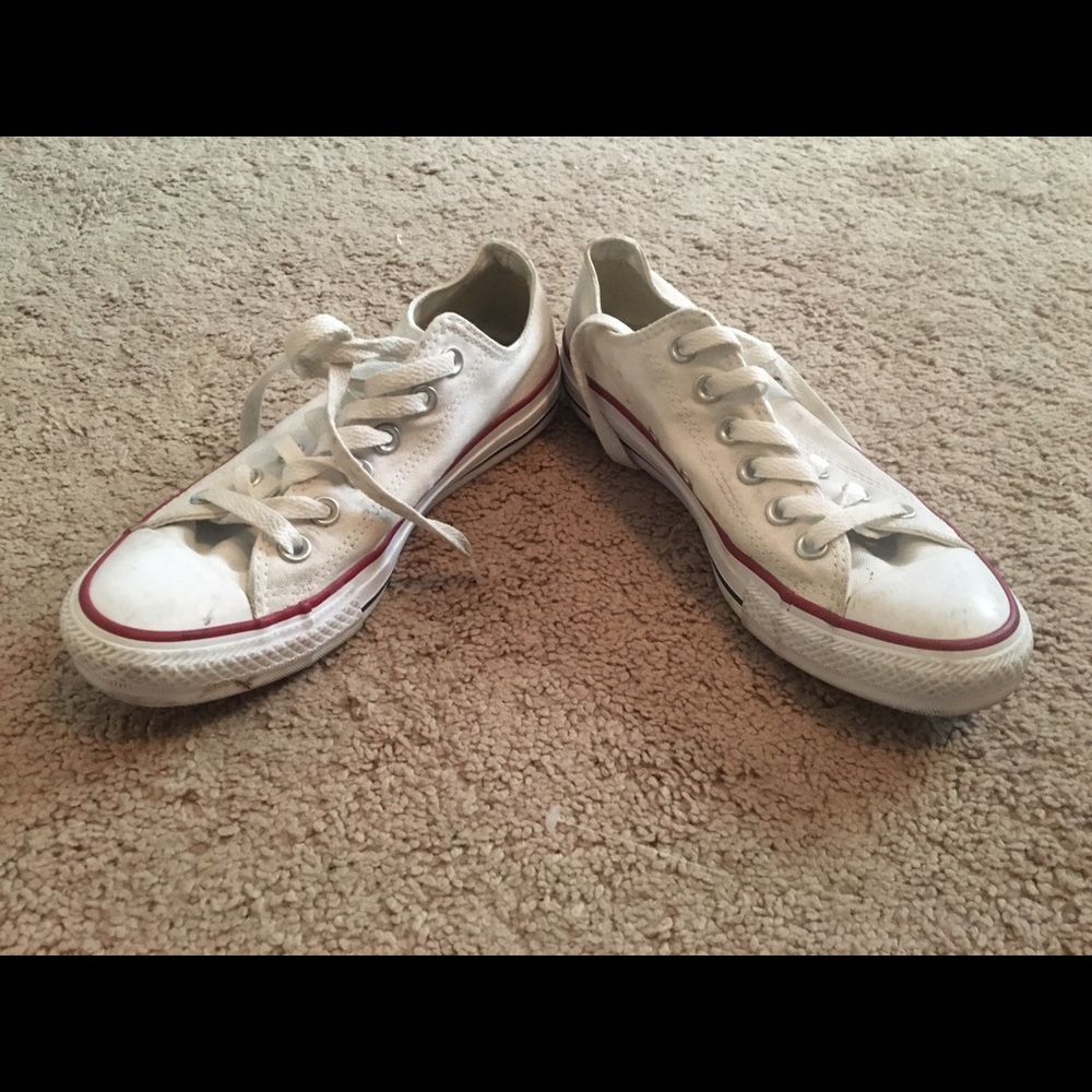 White Converse Sneakers
