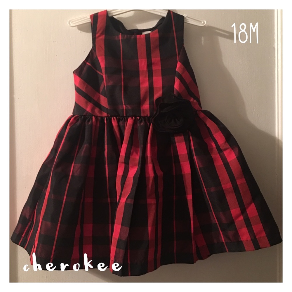 Cherokee-Black and Red Dress