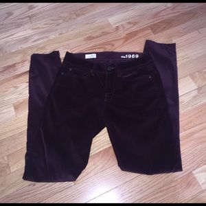 Gap corduroy jean legging