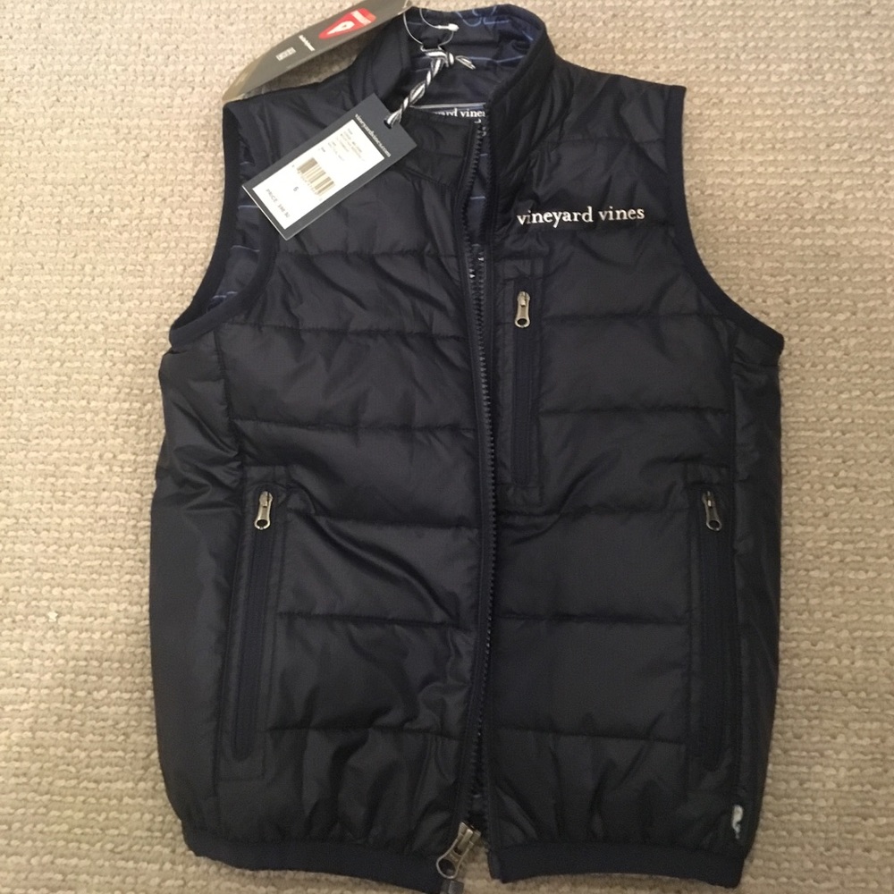 New with Tags!! Vineyard Vines boys size 6 vest