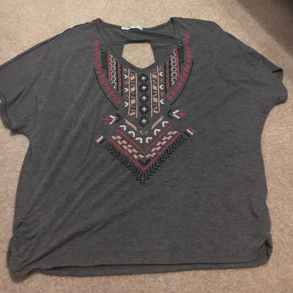 Maurices tribal print top
