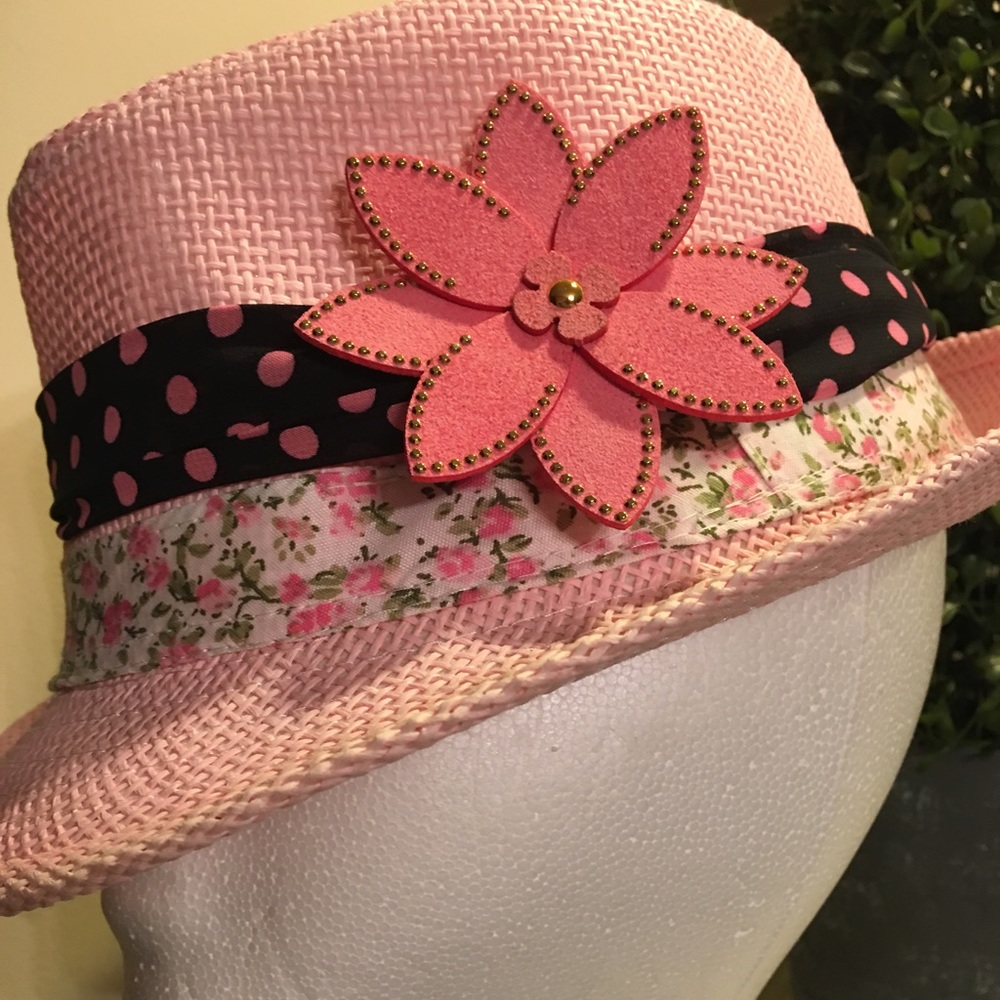 Pink and Black • Fedora Hat