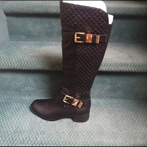 Vince camuto flats riding boots