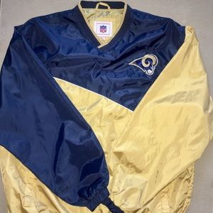 Men's NFL St Louis Rams windbreaker Jacket