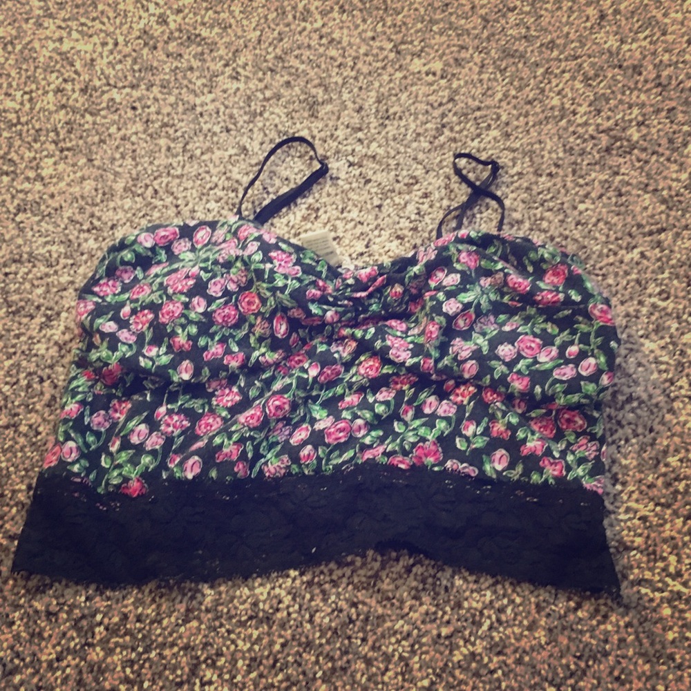 🎂🦄BIRTHDAY SALE🦄🎂 Floral Print Bralette