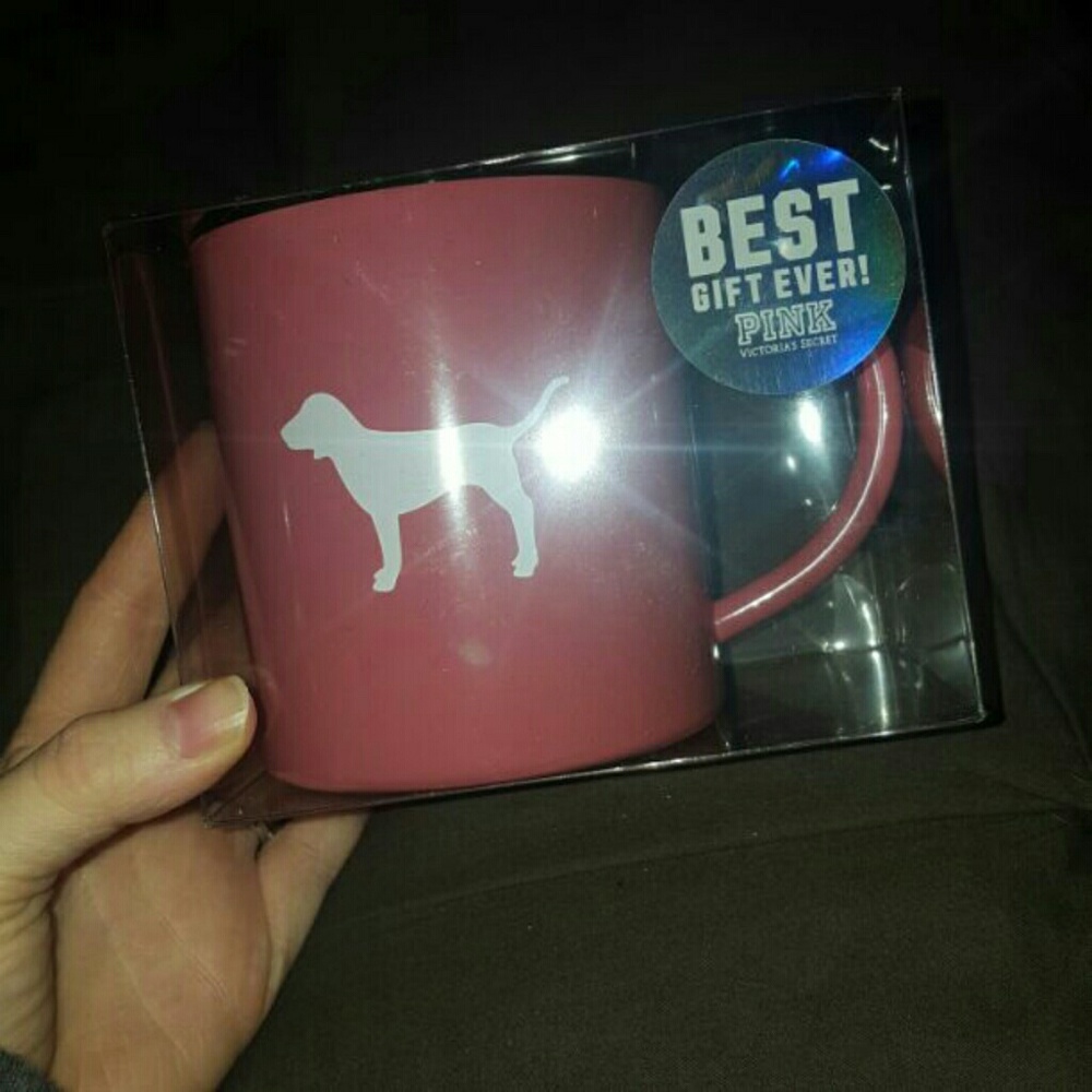 VS PINK Begonia Metal Mug