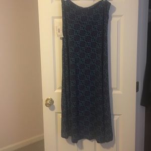 LuLaRoe Large Maxi Skirt