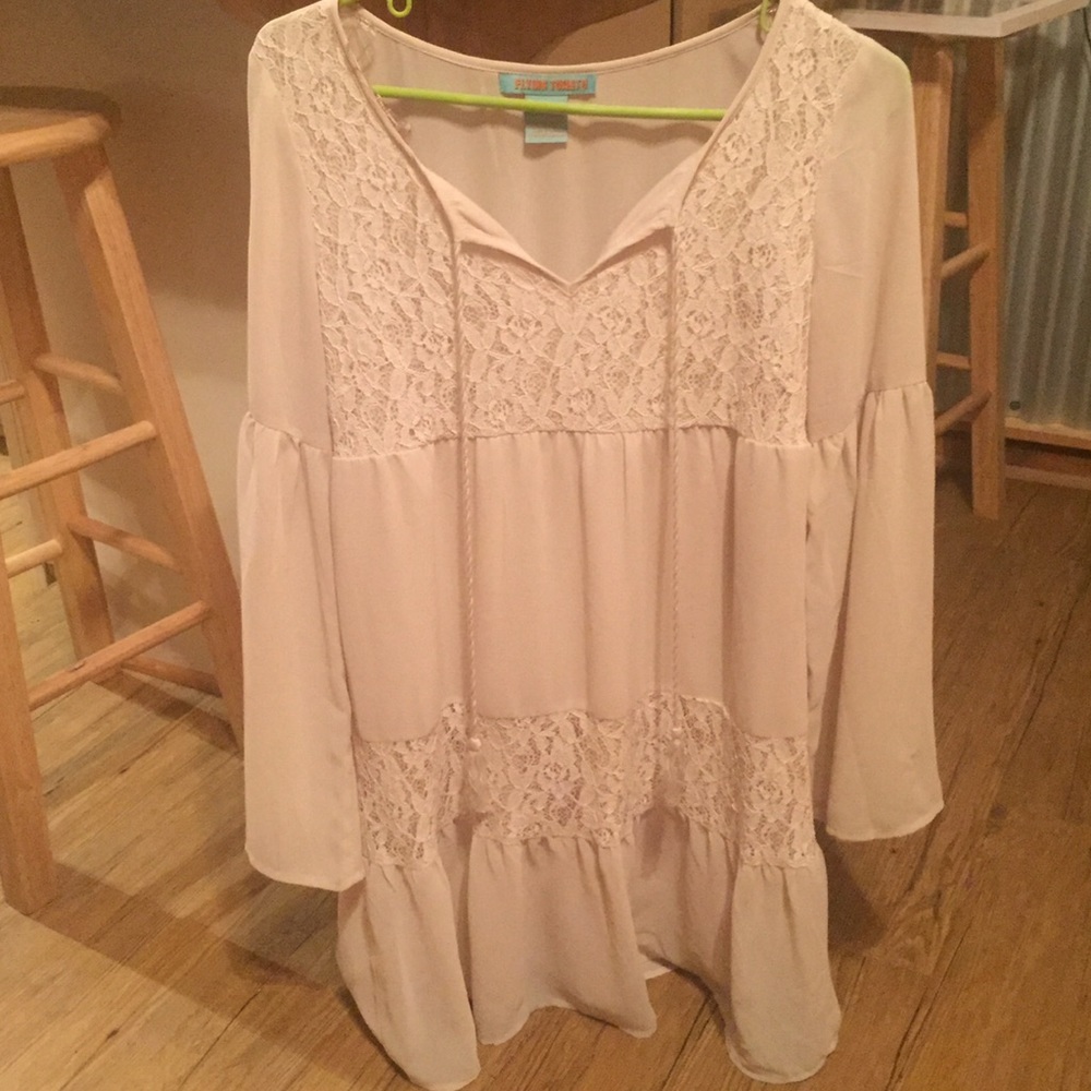 Flying Tomato Lace Dress