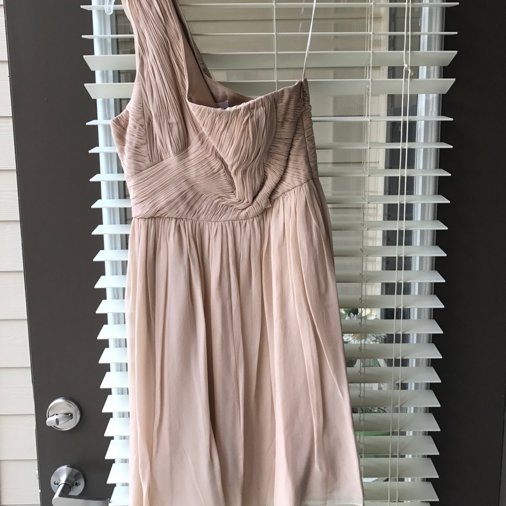 NWT Tibi One-shoulder 100% Silk dress- Size 6