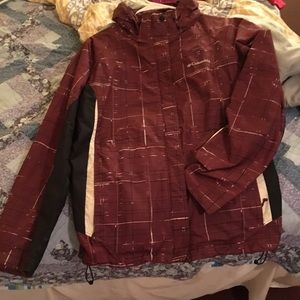 Columbia winter coat; sz L