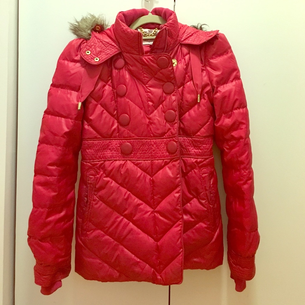 Small Red Juicy Couture winter jacket
