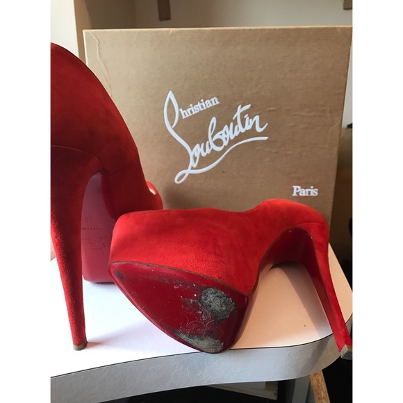 Christian Louboutin Daffodil, Corazon, Sz 40/10 - Picture 4 of 7