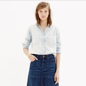 Madewell Perfect Chambray ex-boyfriend shirt