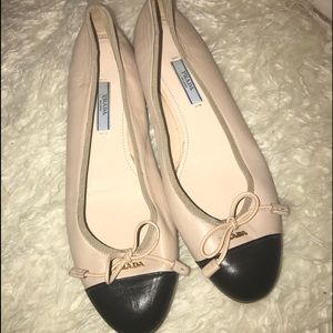 Prada ballet flats size 38