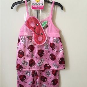 Girls 7-16 Sateen Night Suit Size XS