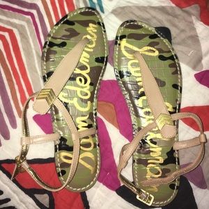 Camo Sam Edelman shoes, never worn