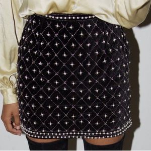 Zara Embellished Skirt