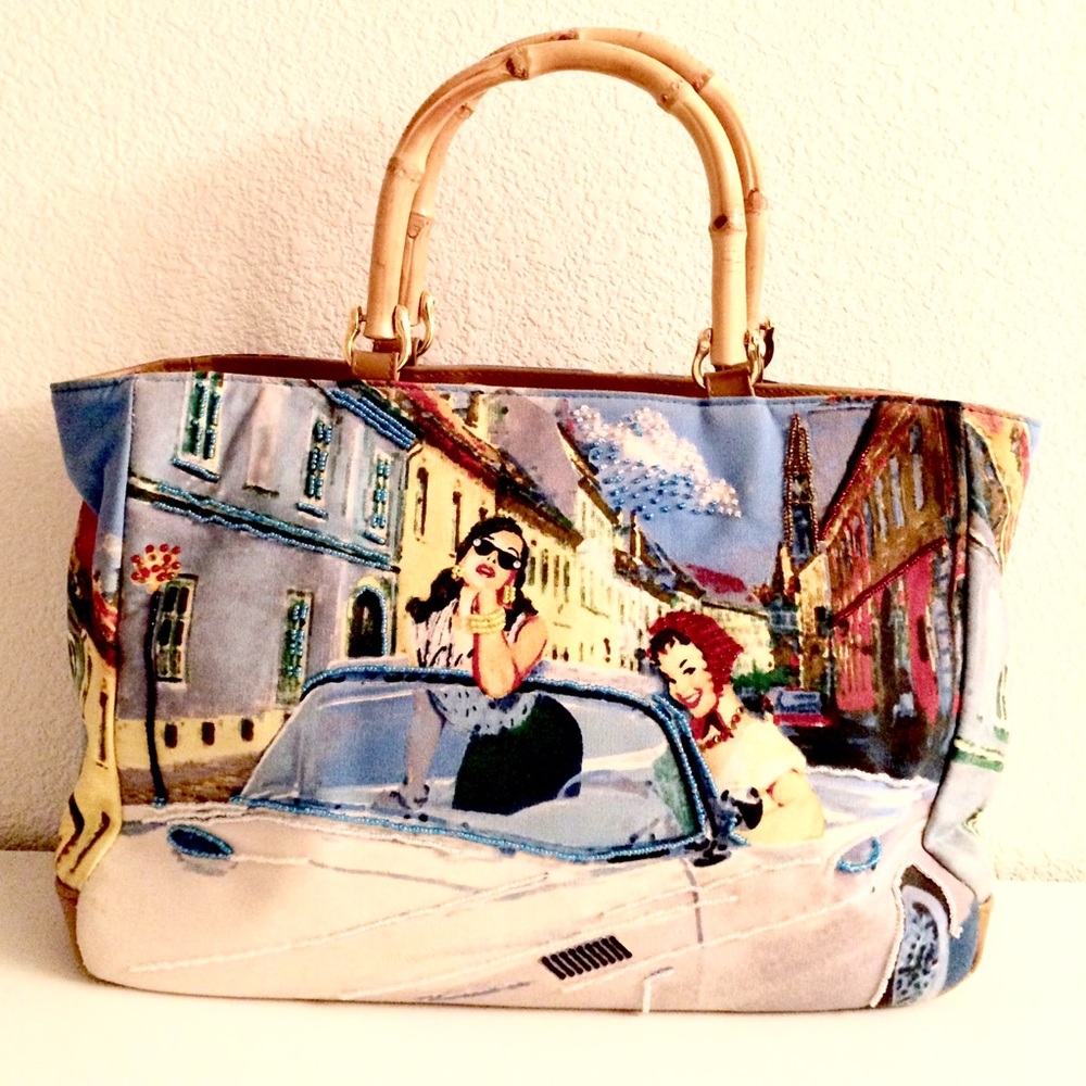 Preston & York Bejeweled Handbag