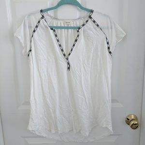 Madewell Embroided Top