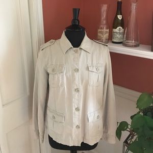 Gap lightweight khaki jacket