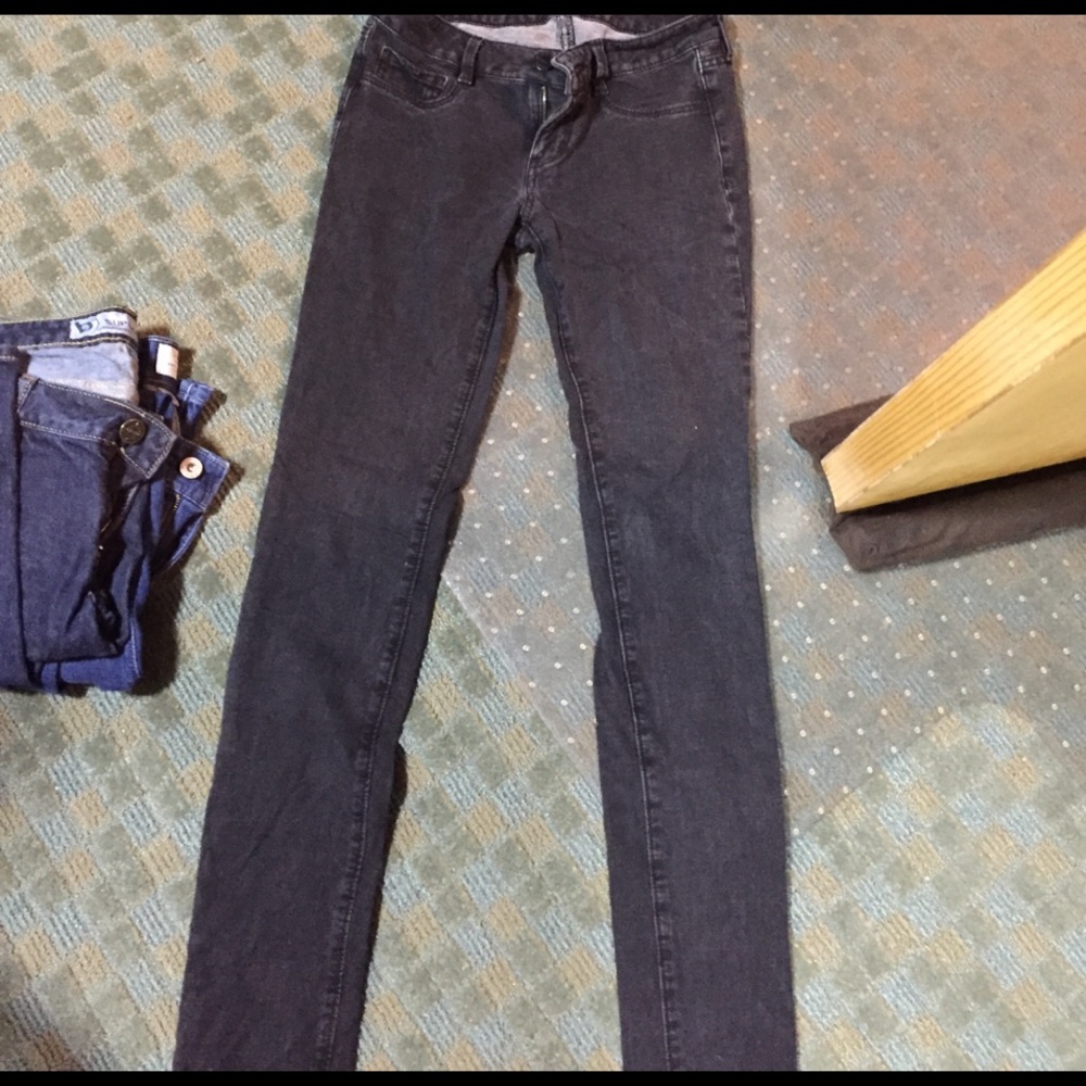 Black skills bullhead jeans