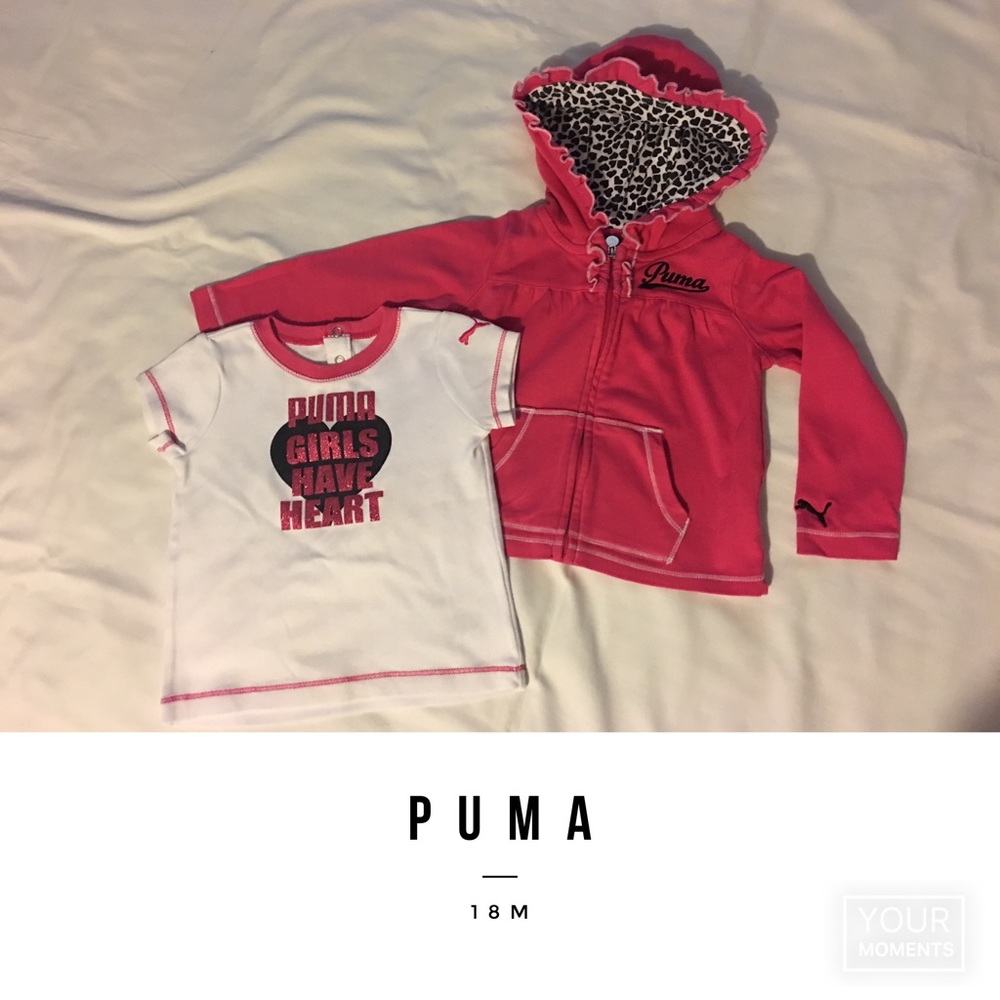 Puma Hoodie and Tee