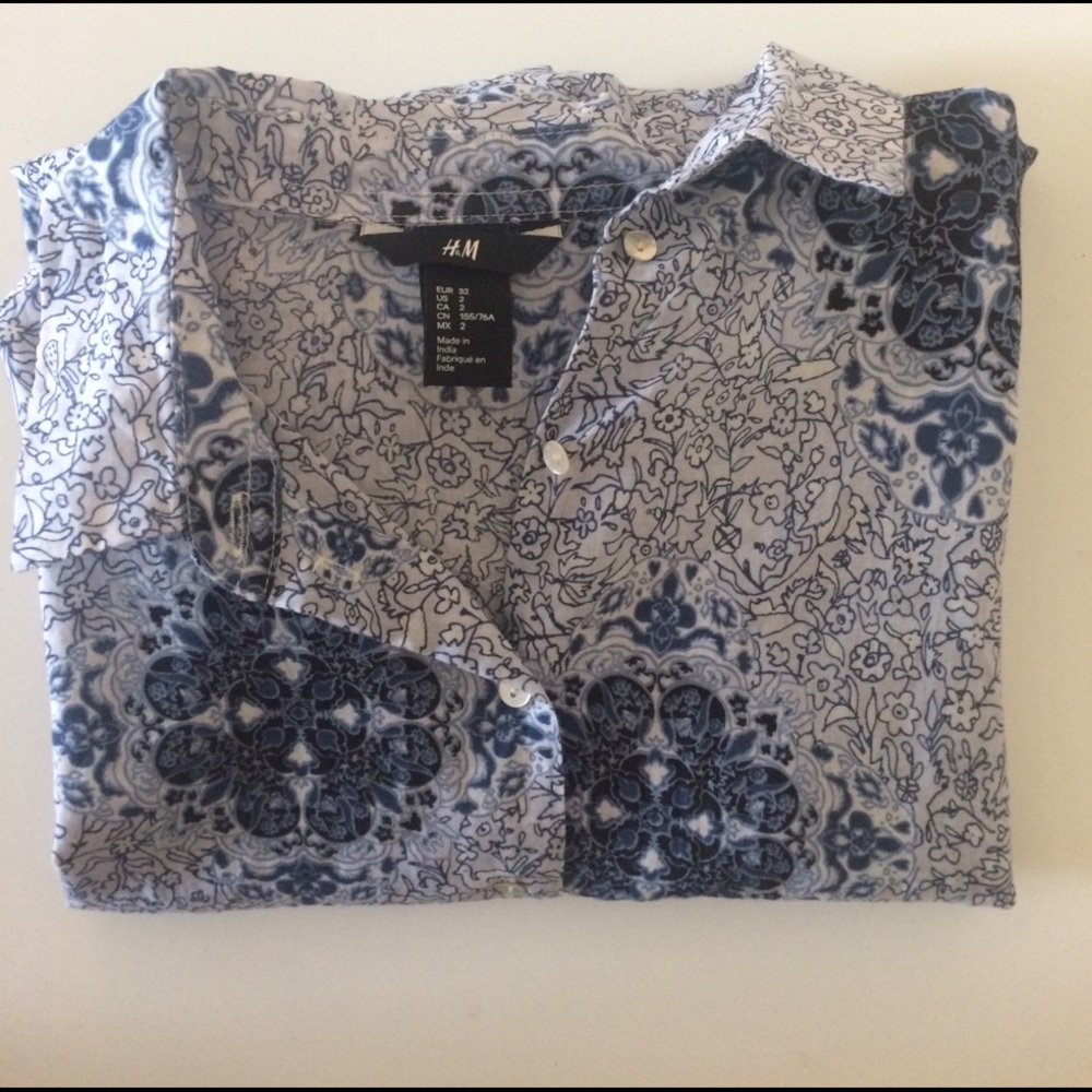 H & M button down
