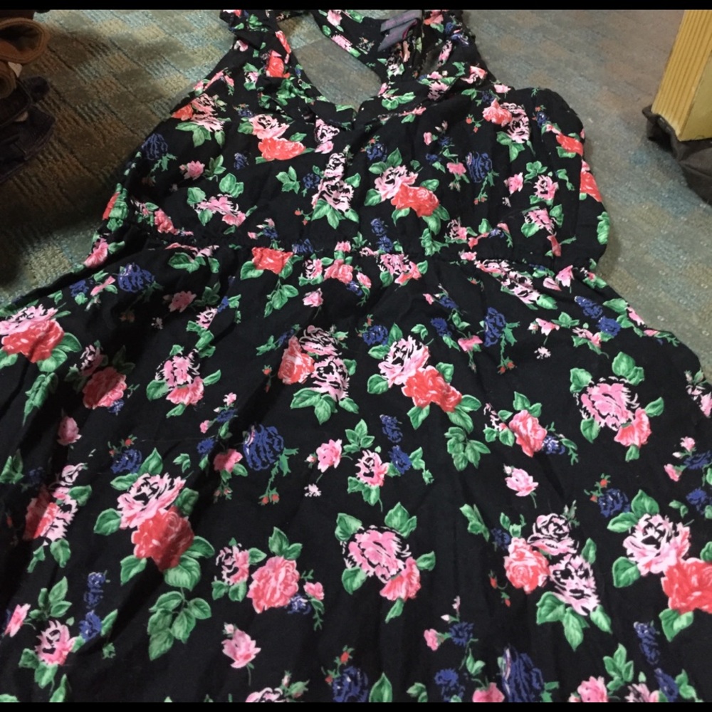 Tank top floral dress