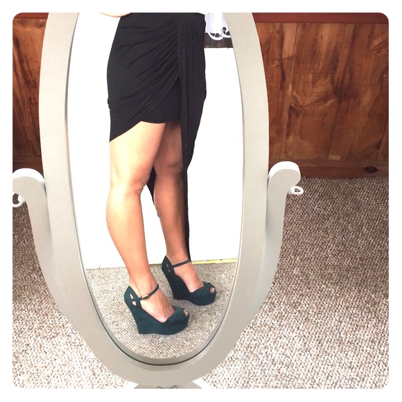 💖HP💖 LAST ONE! Draped High Low Skirt - Picture 7 of 7