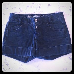 Express jean shorts