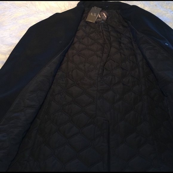 A/X ARMANI EXCHANGE- Men's Peacoat - Picture 3 of 4