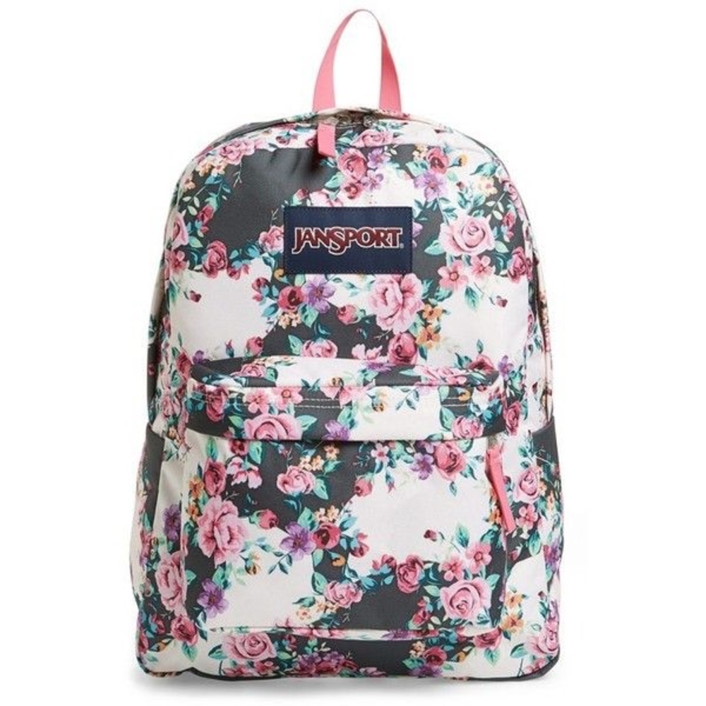 Jansport Classic SuperBreak Backpack - Floral NWOT