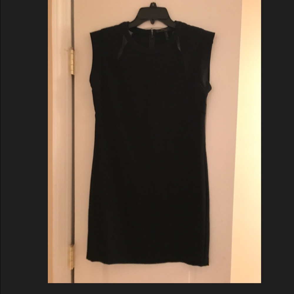 Bcbg black mini dress