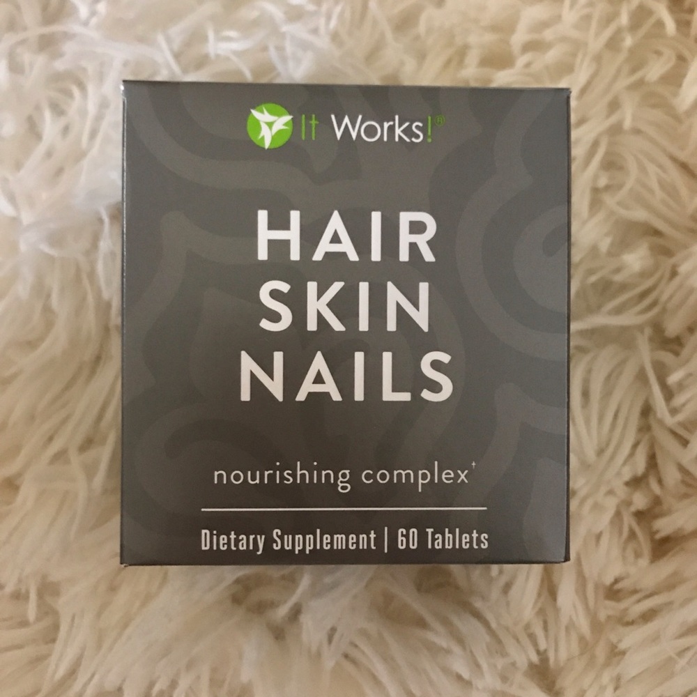 It Works hair, skin & nails vitamins. BRAND NEW!