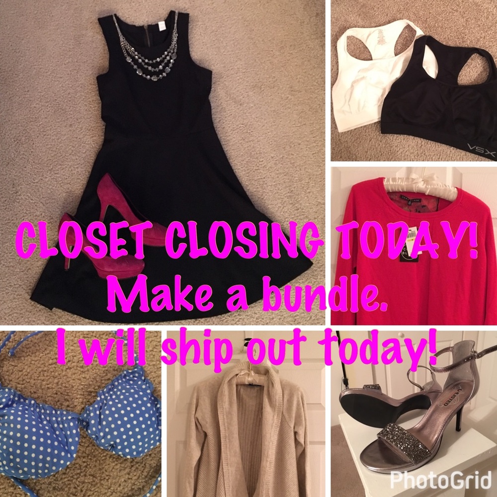 Closet closes today. Really.