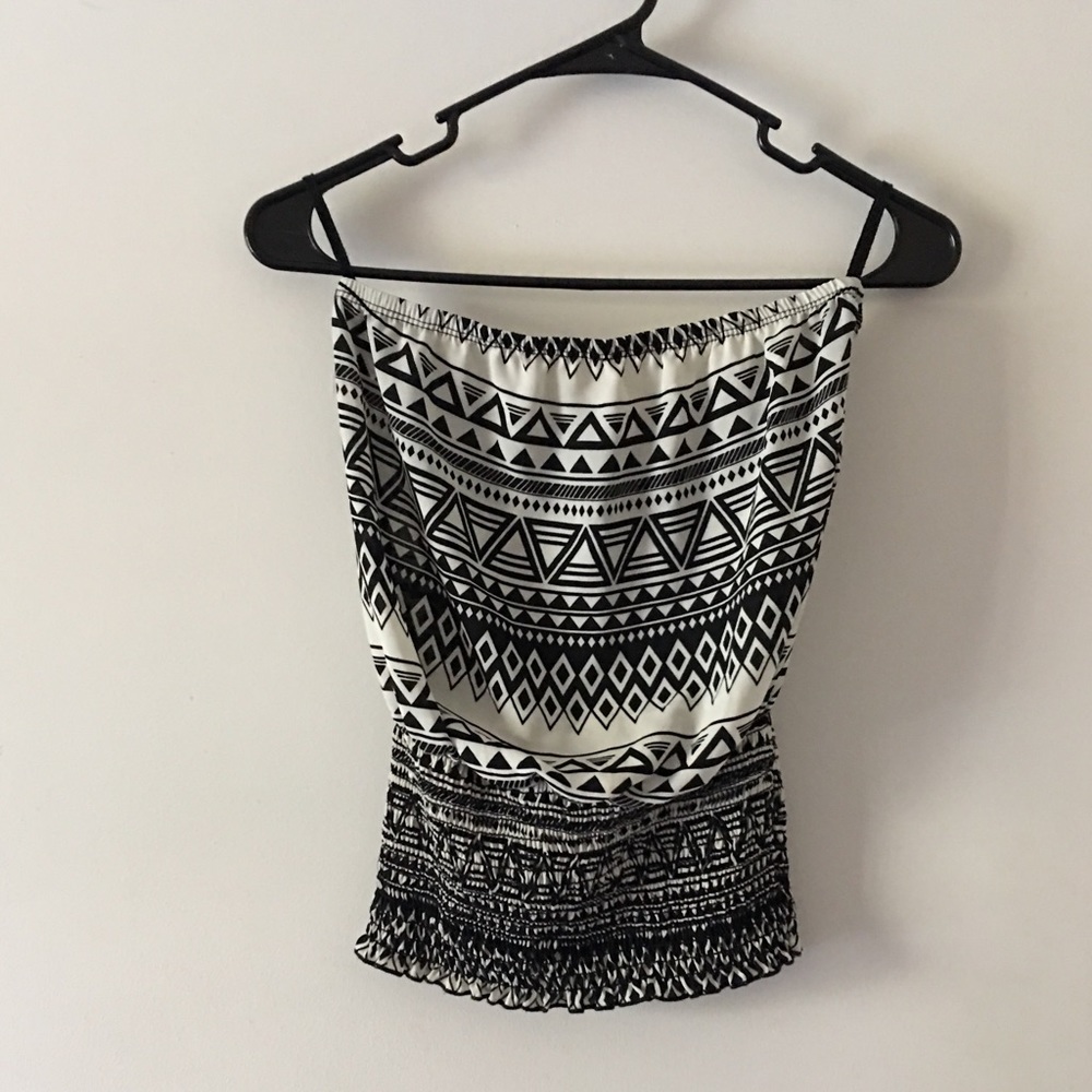 No strap tribal top