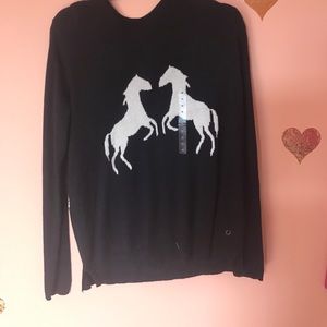 Cute h&m horse sweater