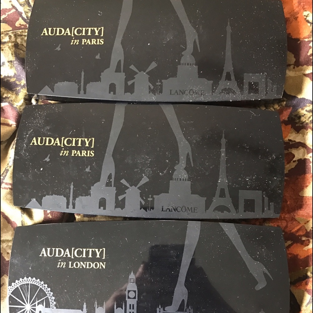 Lancome audacity paris eyeshadow pallettes